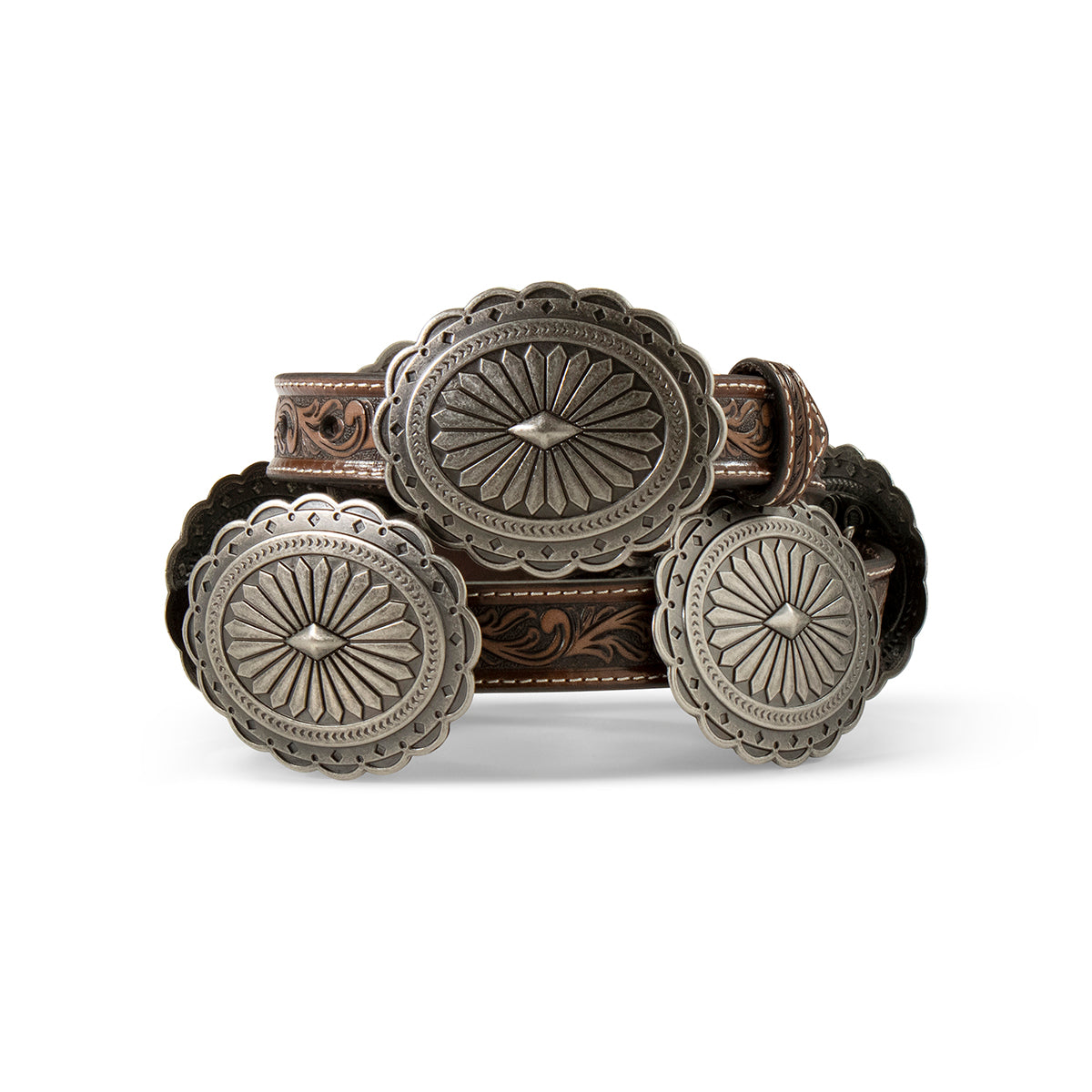 Ariat Ladies Tan Tooled Belt