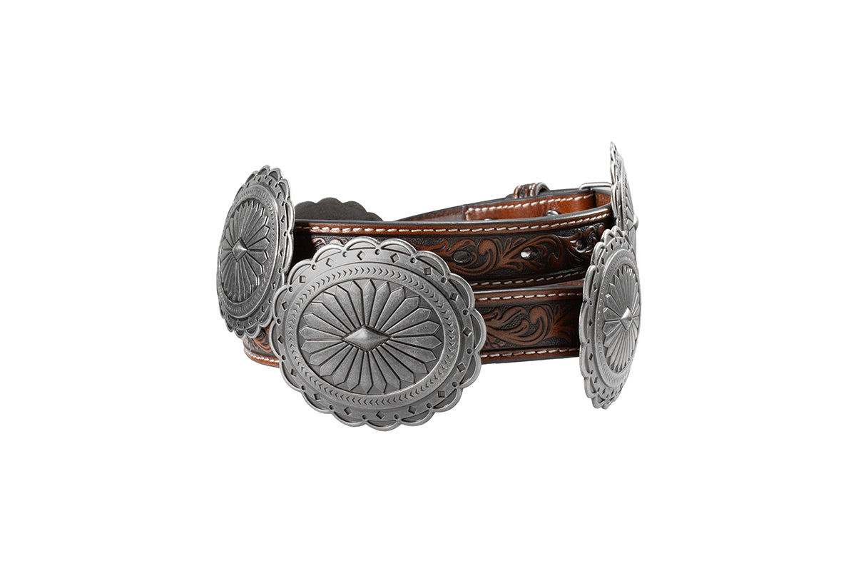 Ariat Ladies Tan Tooled Belt