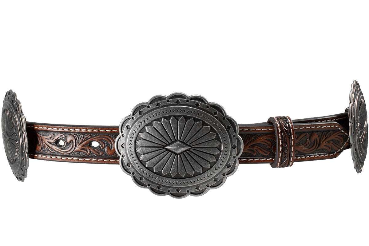 Ariat Ladies Tan Tooled Belt