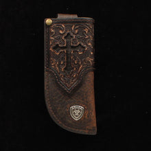 Ariat Leather Cross Knife Sheath
