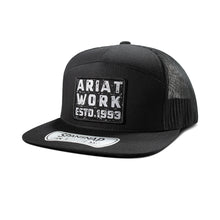 Ariat Black Work Patch Snapback