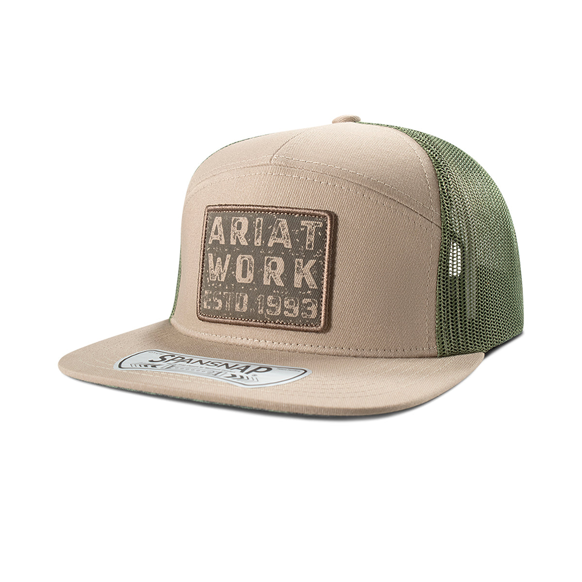 Ariat Tan Work Snapback