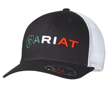 Ariat Black Mexican Flag Snapback Cap