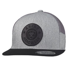 Ariat Grey Snapback With Logo Patch