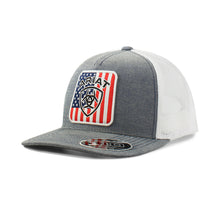Ariat Denim USA Flag Snapback