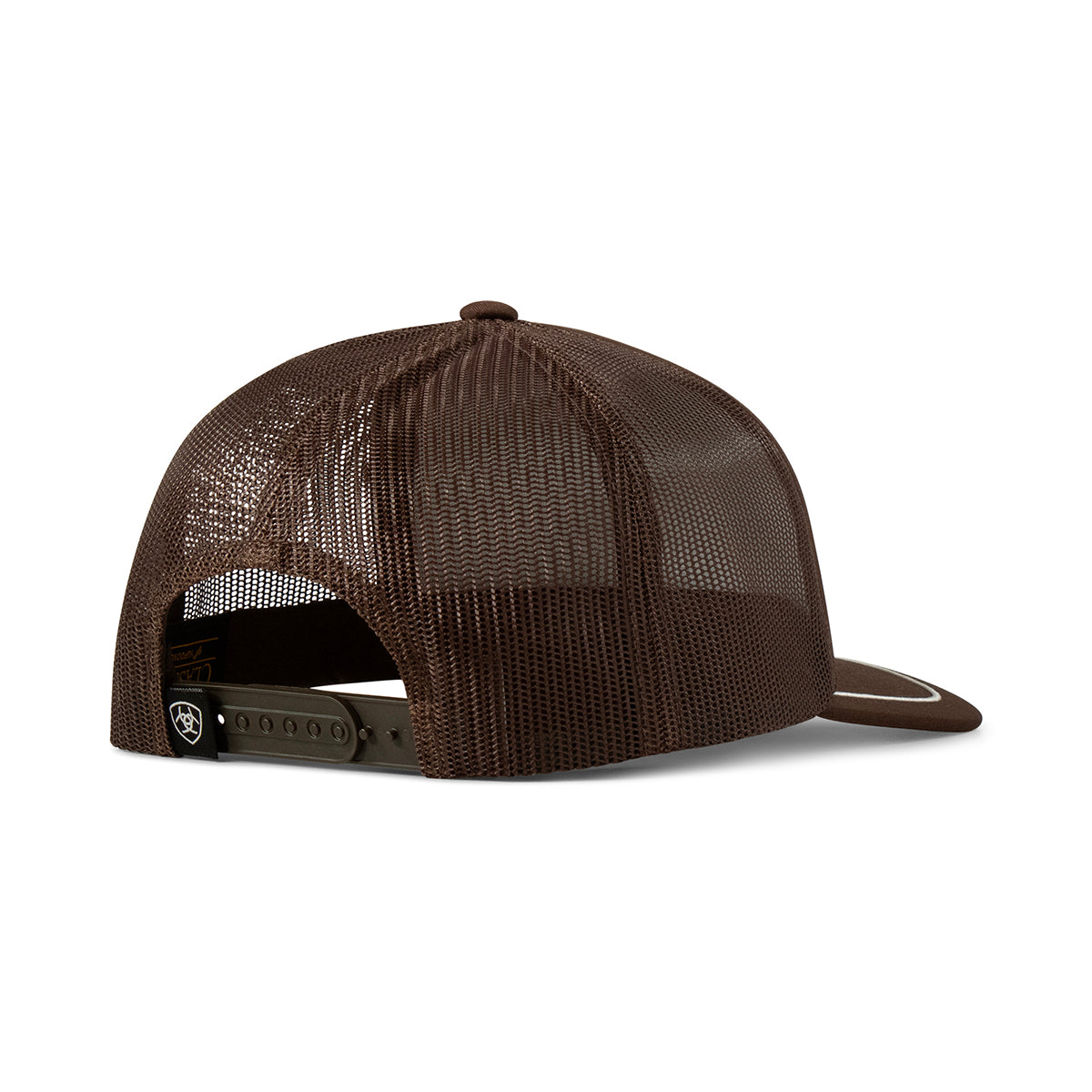 Ariat Brown Screen Print Snapback