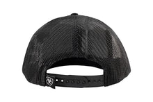 Ariat Black Snap Back with Red Patch