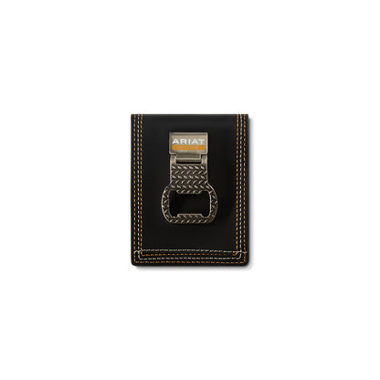 Ariat Work Bottle Money Clip Bifold Wallet