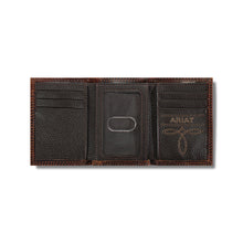 Ariat Center Bump Shield Trifold Wallet