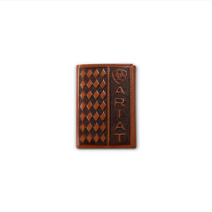 Ariat Diamond Embossed Trifold Wallet