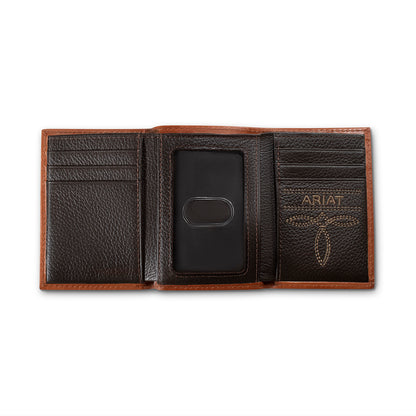 Ariat Diamond Embossed Trifold Wallet