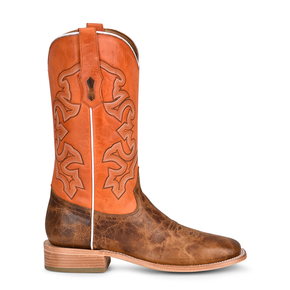 Corral Sand Wide Square Toe Boots