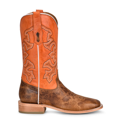 Corral Sand Wide Square Toe Boots