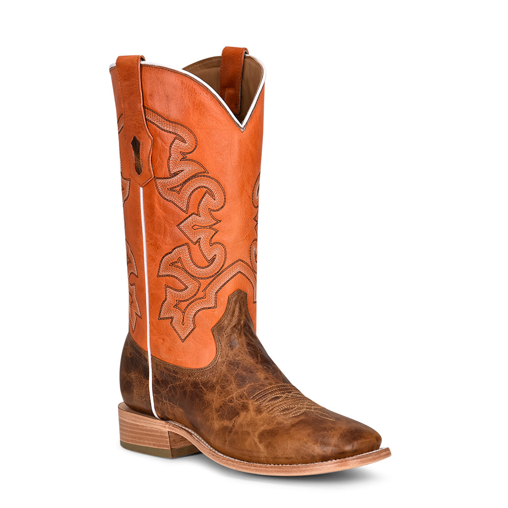 Corral Sand Wide Square Toe Boots