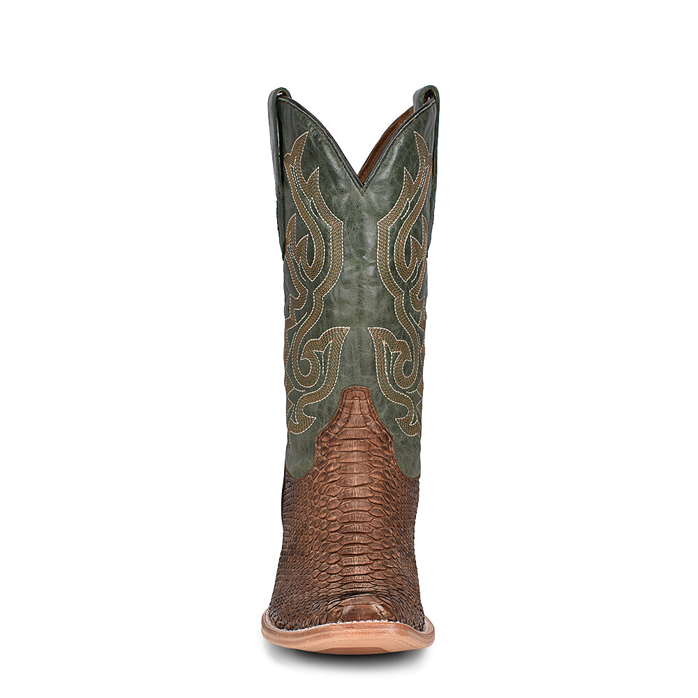 Corral Python Narrow Square Toe