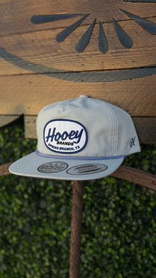 "Local" Hat Grey w/Navy & White