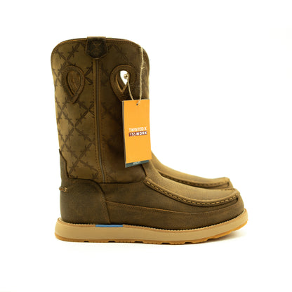 Twisted X Pull On Wedge Boot