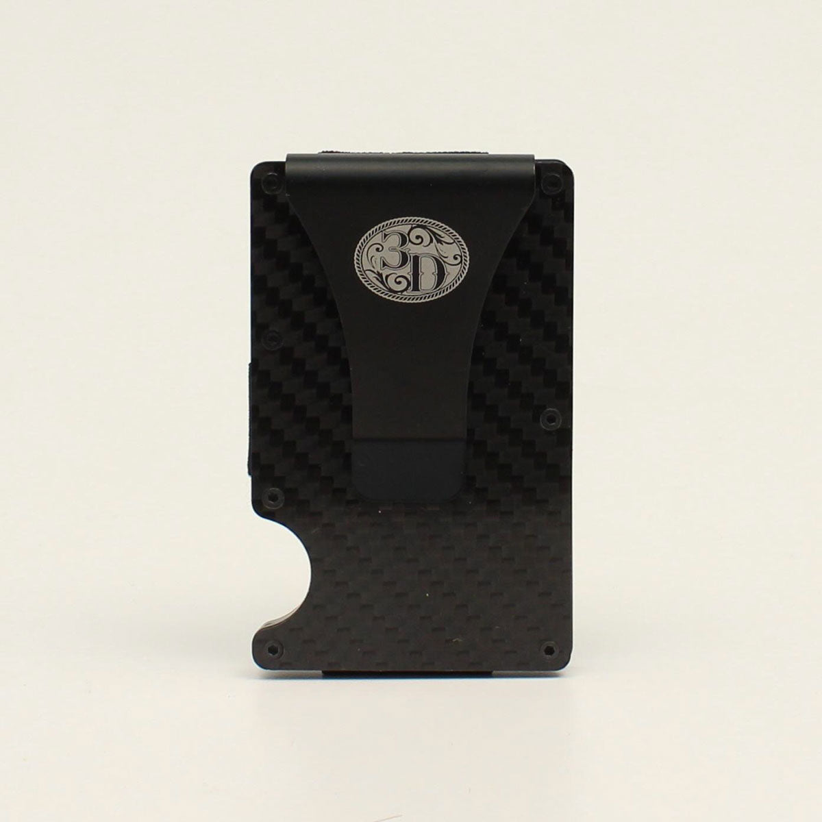 3D Gun Metal Smart Wallet