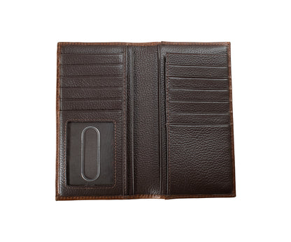 3D Brown Rodeo Wallet