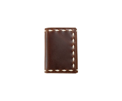 3D Brown Trifold Wallet