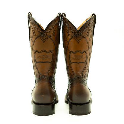 Cuadra Cowboy Honey Laser Boots