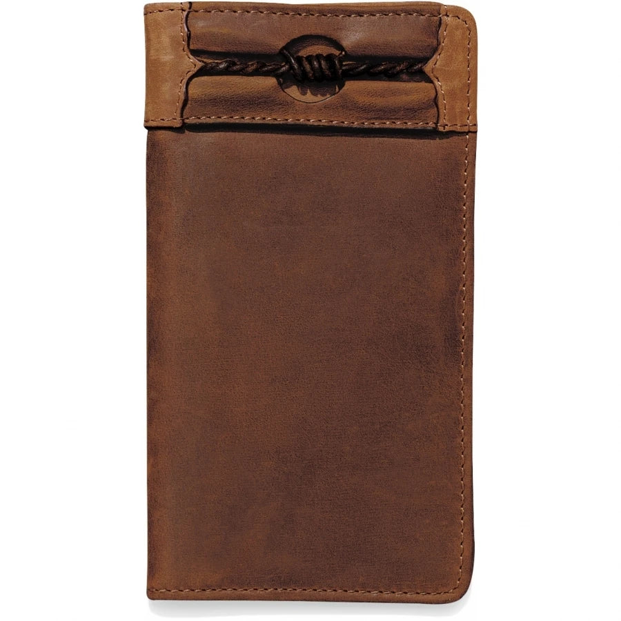 Fenced Checkbook Wallet