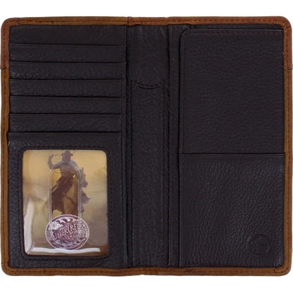 Fenced Checkbook Wallet