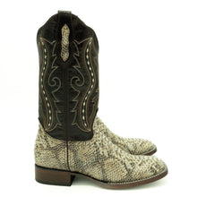 Excelencia Neutral Python Print Boots