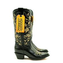 Corral Black Patent Leather Pointed Toe