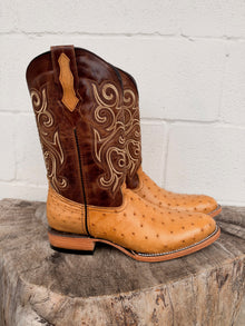 Pollo Boots Paja Ostrich Boots
