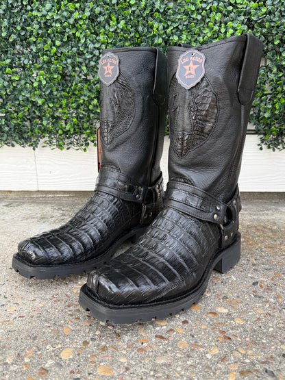 Los Altos Caiman Biker Boot