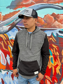 "Jetty" Hoody Gray/Black