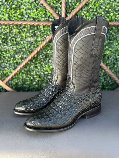 Polloboots Croc Print Boots