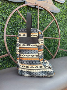 Men's Aztec Boot Bag