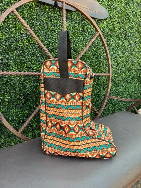 Men's Aztec Boot Bag