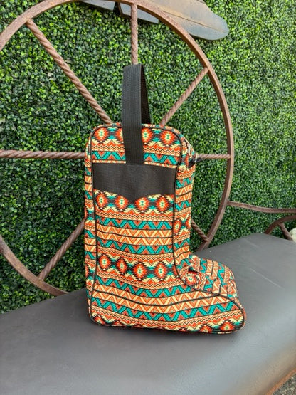 Men's Aztec Boot Bag