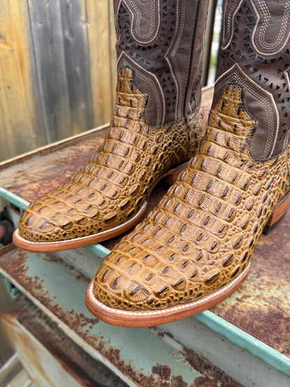 Polloboots Croc Print Boots
