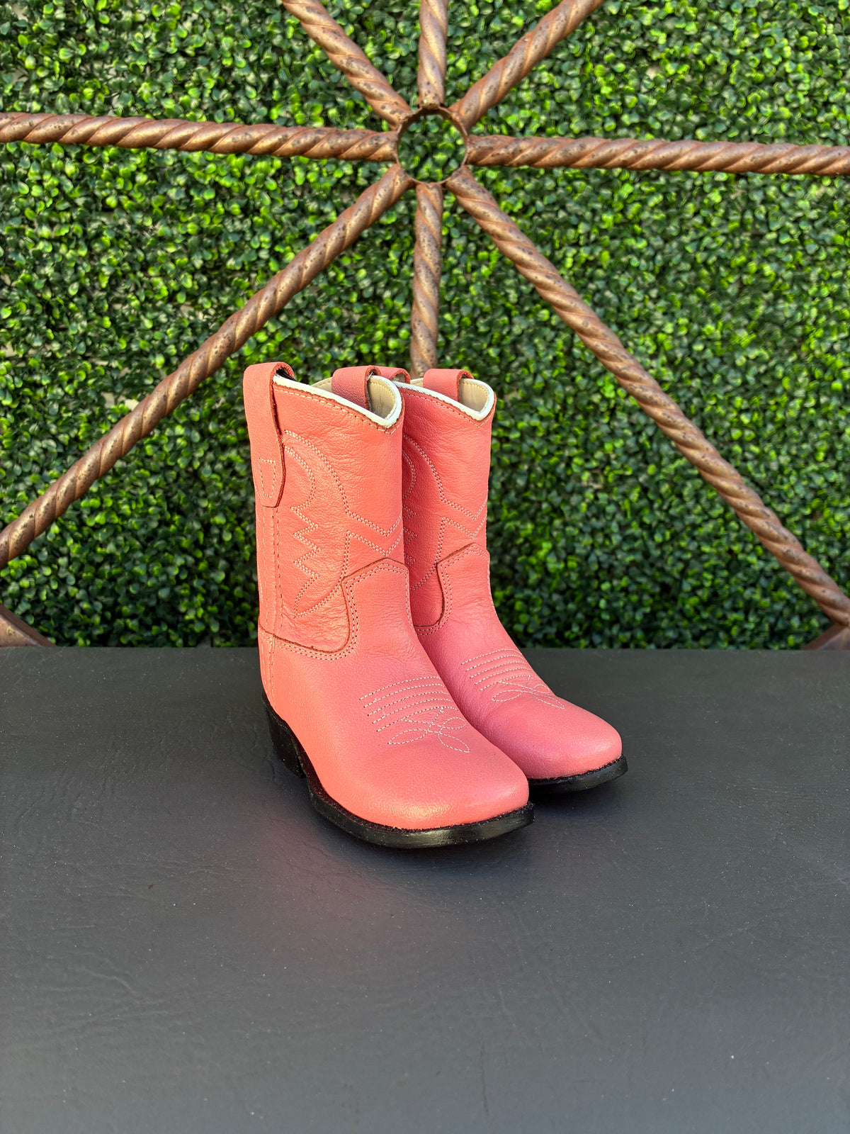 Old West Toddler's Pink Western Boots