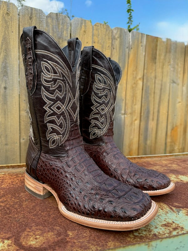 Lazo Caiman Horn Back Boots