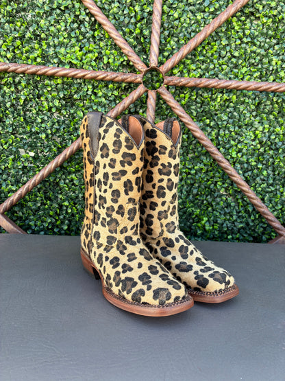 Tanner Mark Little Girls Leopard Print Boots