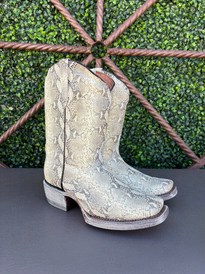 Tanner Mark Little Girls Snake Print Boots