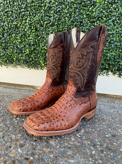 Lazo Caiman Horn Back Boots