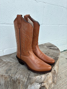 Old West Girls Canyon Snip Toe Boots