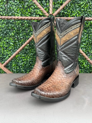 Python Two Toned Boots