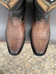Python Two Toned Boots