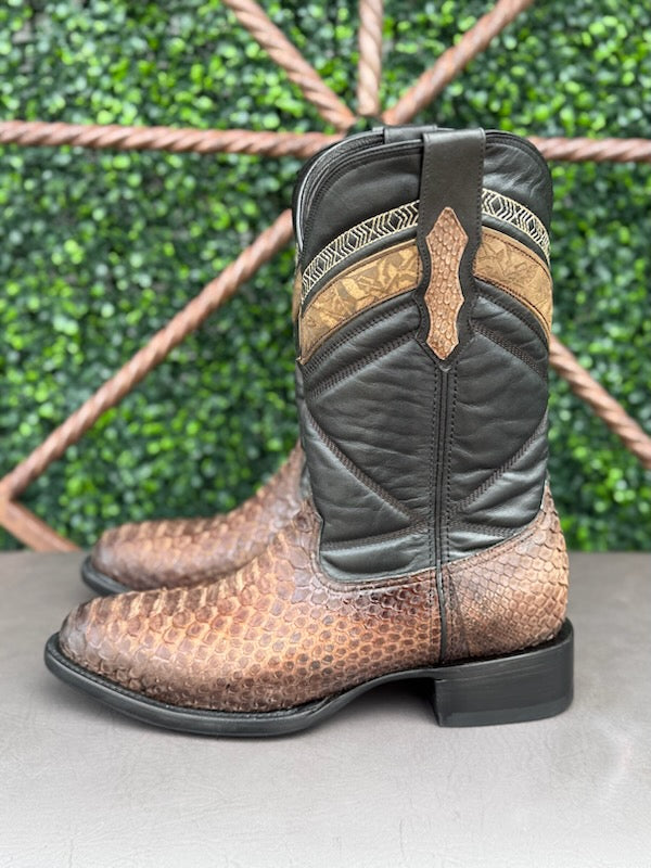 Python Two Toned Boots