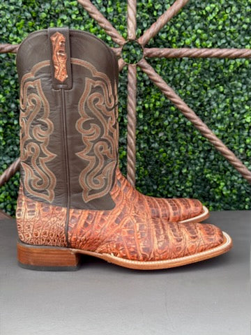 Jesse's Boots Two Toned Caiman Belly Boots