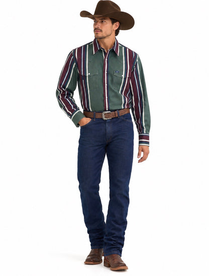 Wrangler Vintage Inspired Olive Brushpopper