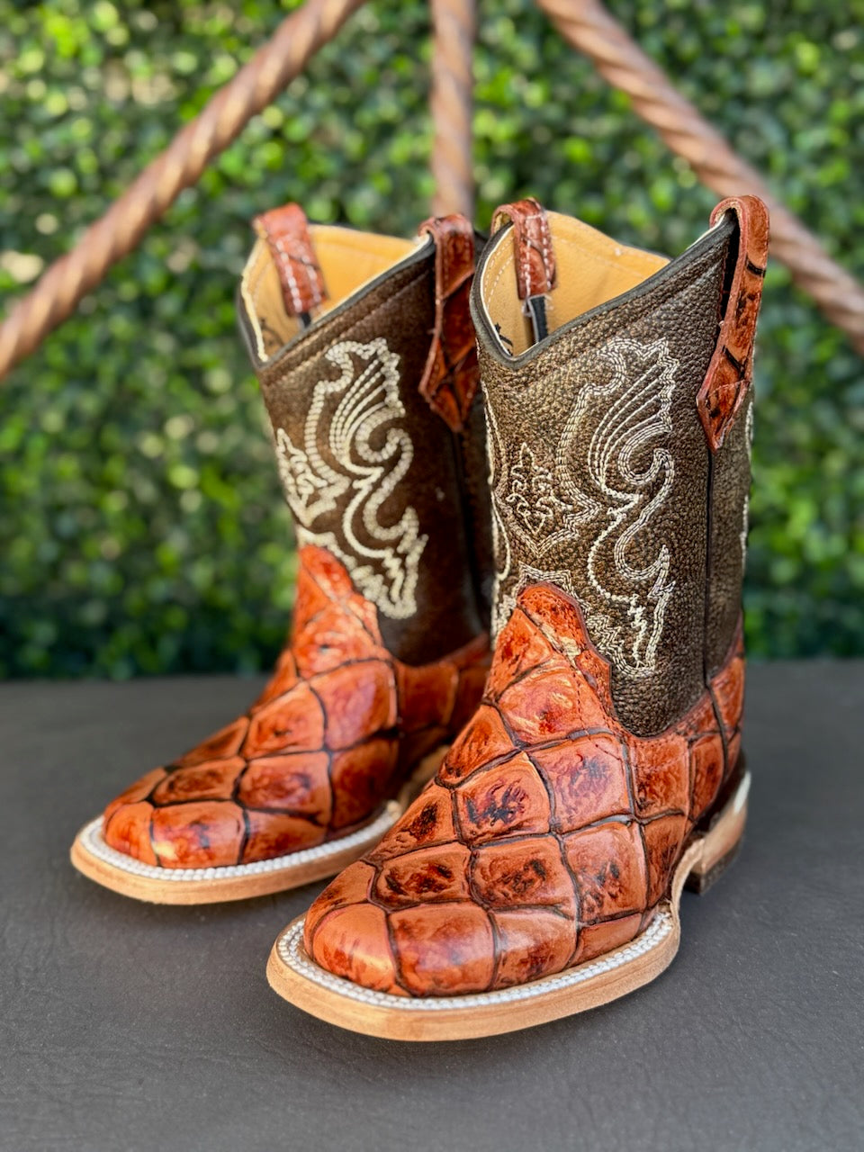 Children's Arapaima Printed Boots