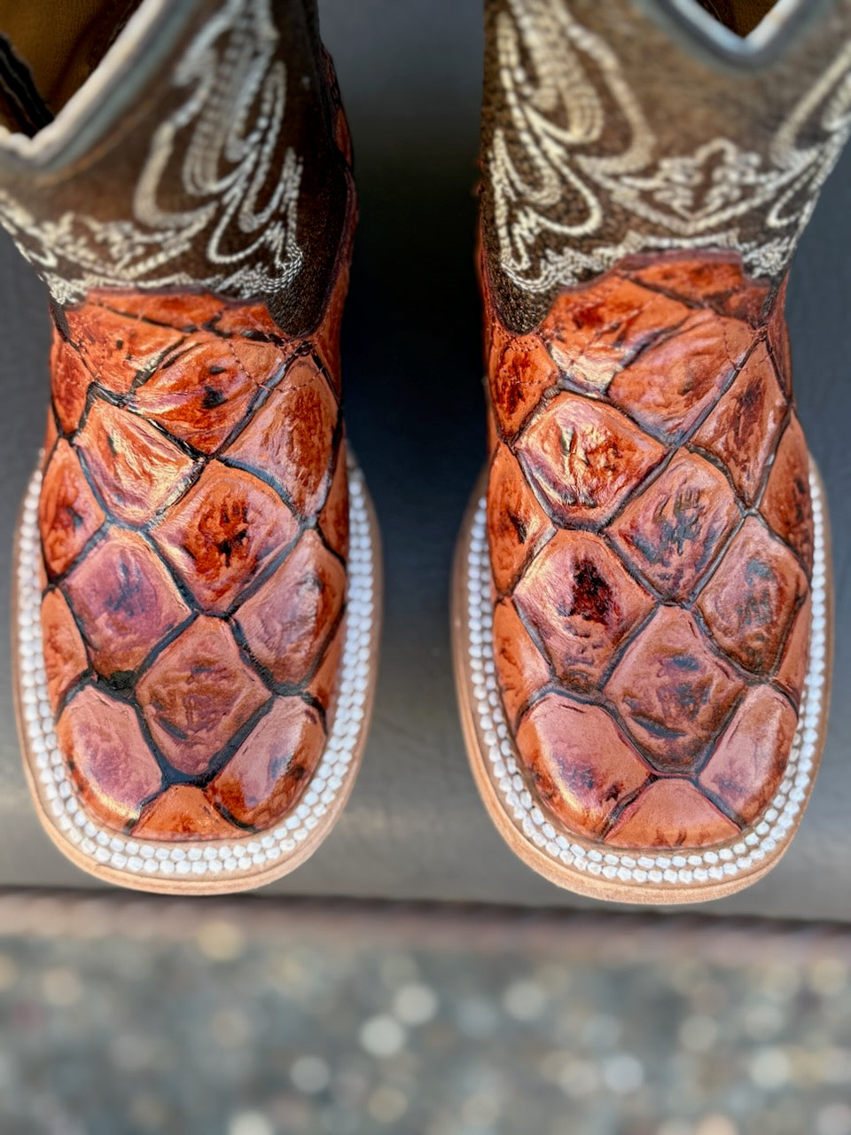 Children's Arapaima Printed Boots